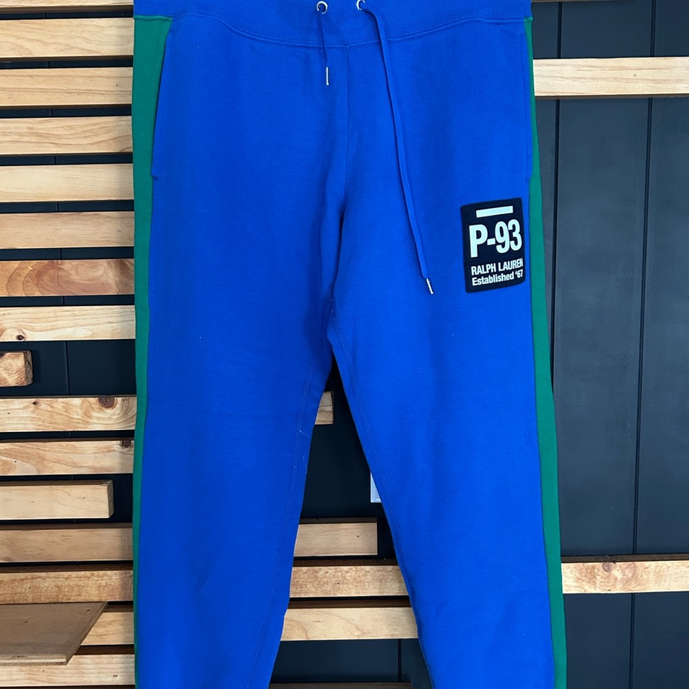 Ralph Lauren Blue and Green Joggers